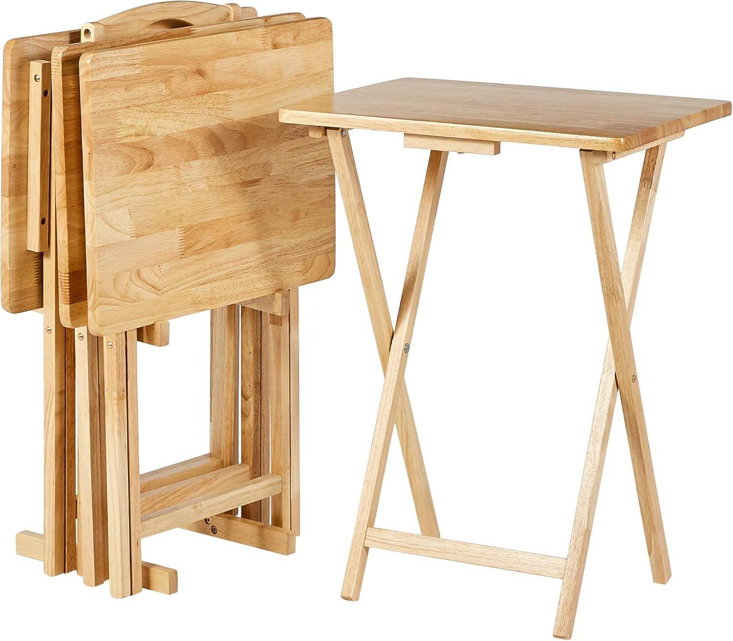 Modern Luxury Solid Wood Folding Dining Table with Storage Rack Portable Assembled Dining Room Furniture for Home Hotel Workshop