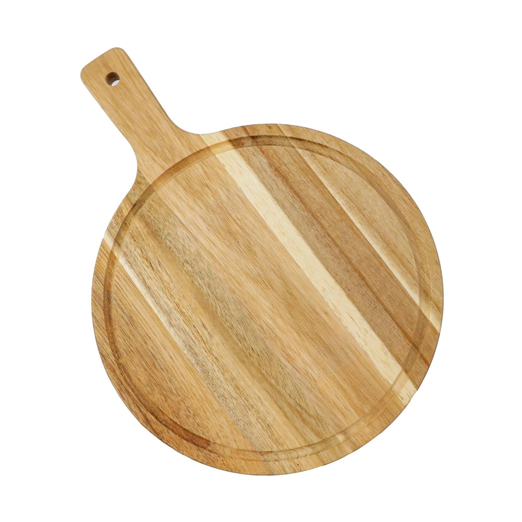 Customizable Wooden Cutting Board for Bread Serving and Kitchen Use